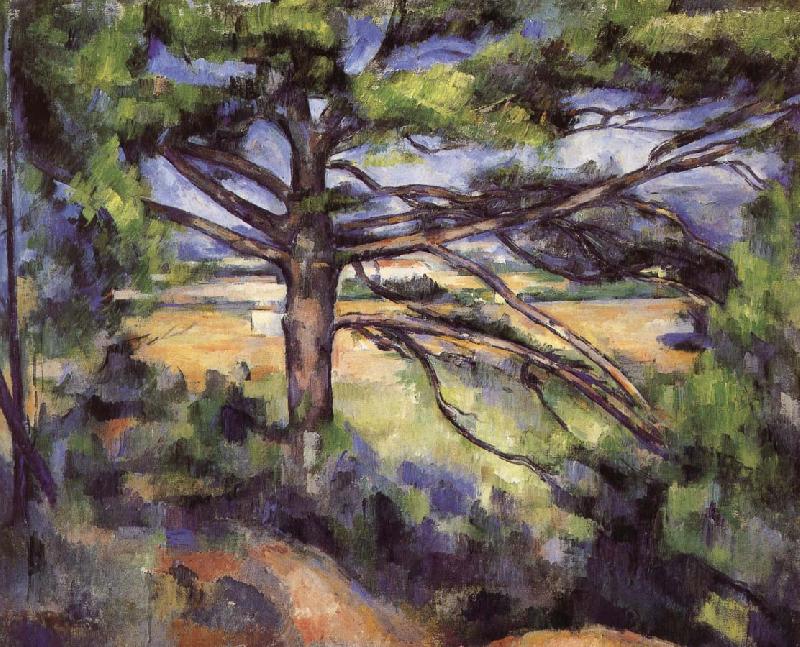 Paul Cezanne pine oil painting picture